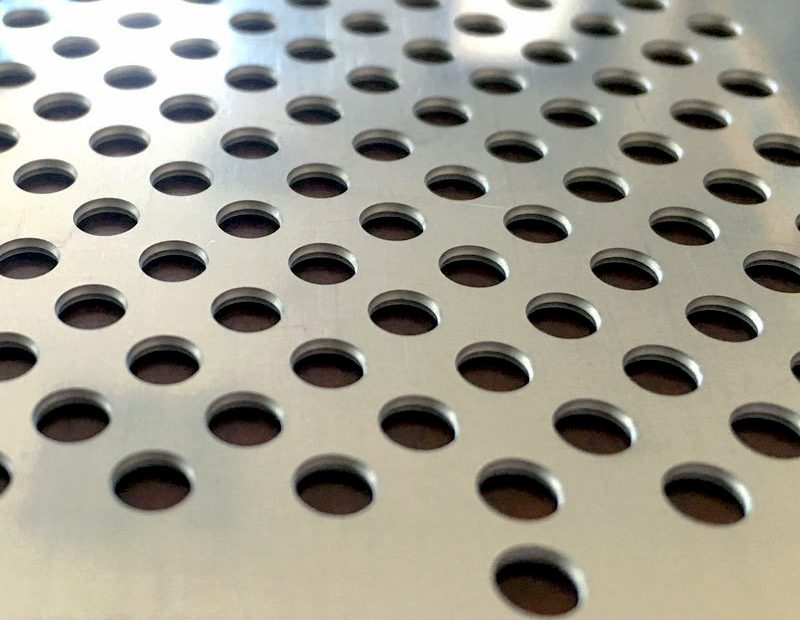 Stainless steel pegboard
